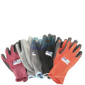 Polyester Liner Latex Crinkle Gorilla Grip Slip Resistant Work Gloves